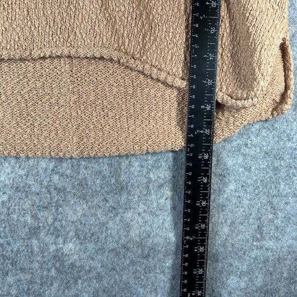 Aerie Sweater Womens Small Scoop Neck Neutral Pullover Minimalist Beachy - Picture 6 of 6